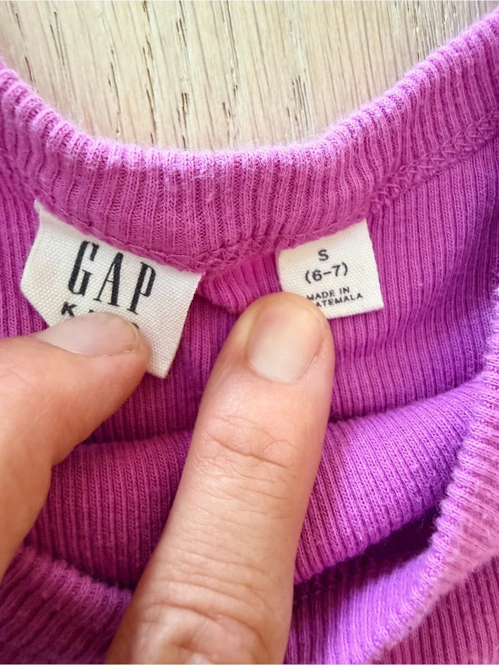 GAP pair ribbed